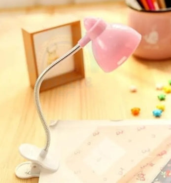 Mini LED Clip Lamp: Your Nighttime Companion for Bedroom, Desk, Study, and Table